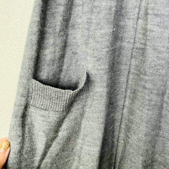 ANTHROPOLOGIE UNCLE FRANK WMNS KNIT SWEATER SLIP ON DRESS SIZE SMALL GRAY - Picture 11 of 11